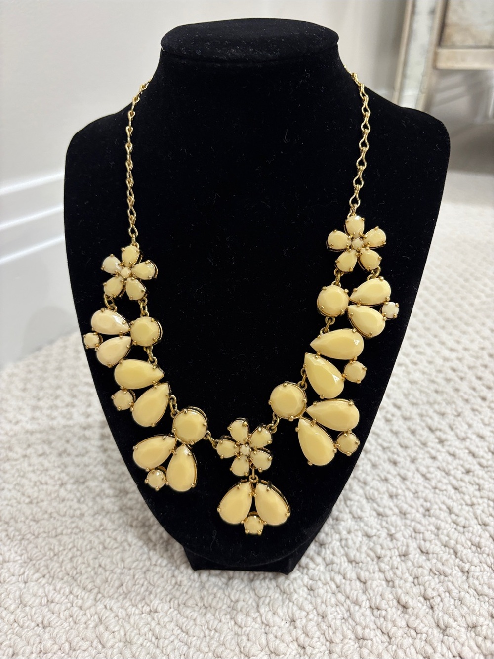 Kate Spade Cream Statement Necklace